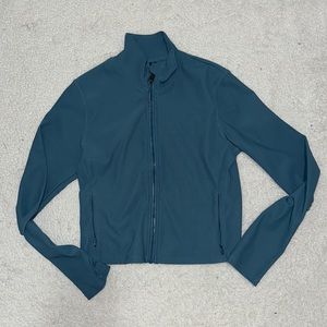 Blue active wear jacket